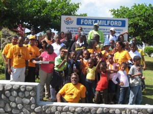 Tobago pics 1360 Photo Session at Fort Milford