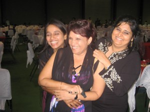IMG_2615 GFLF members enjoy a hearty joke after a month of hard work to make the show a success