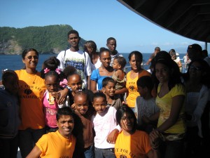 Children have Fun In Tobago with GFLF