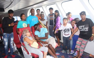 GFLF Takes 10 Children’s Homes To Tobago