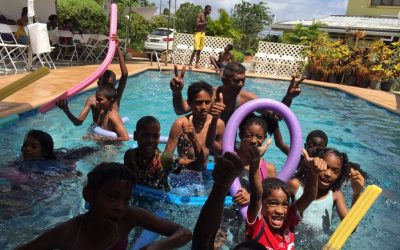 Children speak out at Mother’s Day Pool Party